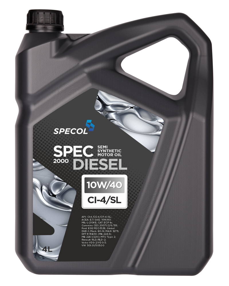 Spec Diesel 2000 CI-4/SL 10W/40 semisynthetic